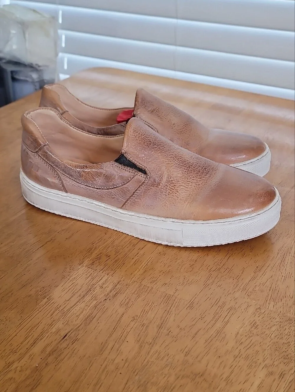 BED|STÜ Hermione leather slip-on.